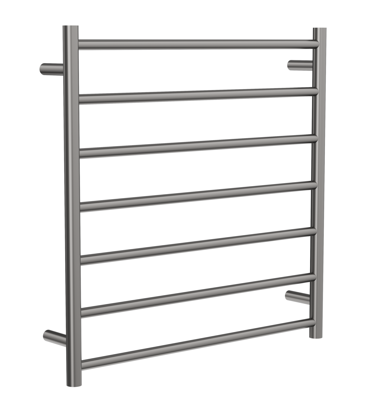 Allegra 7 Bar Heated Towel Rail Gunmetal LINSOL