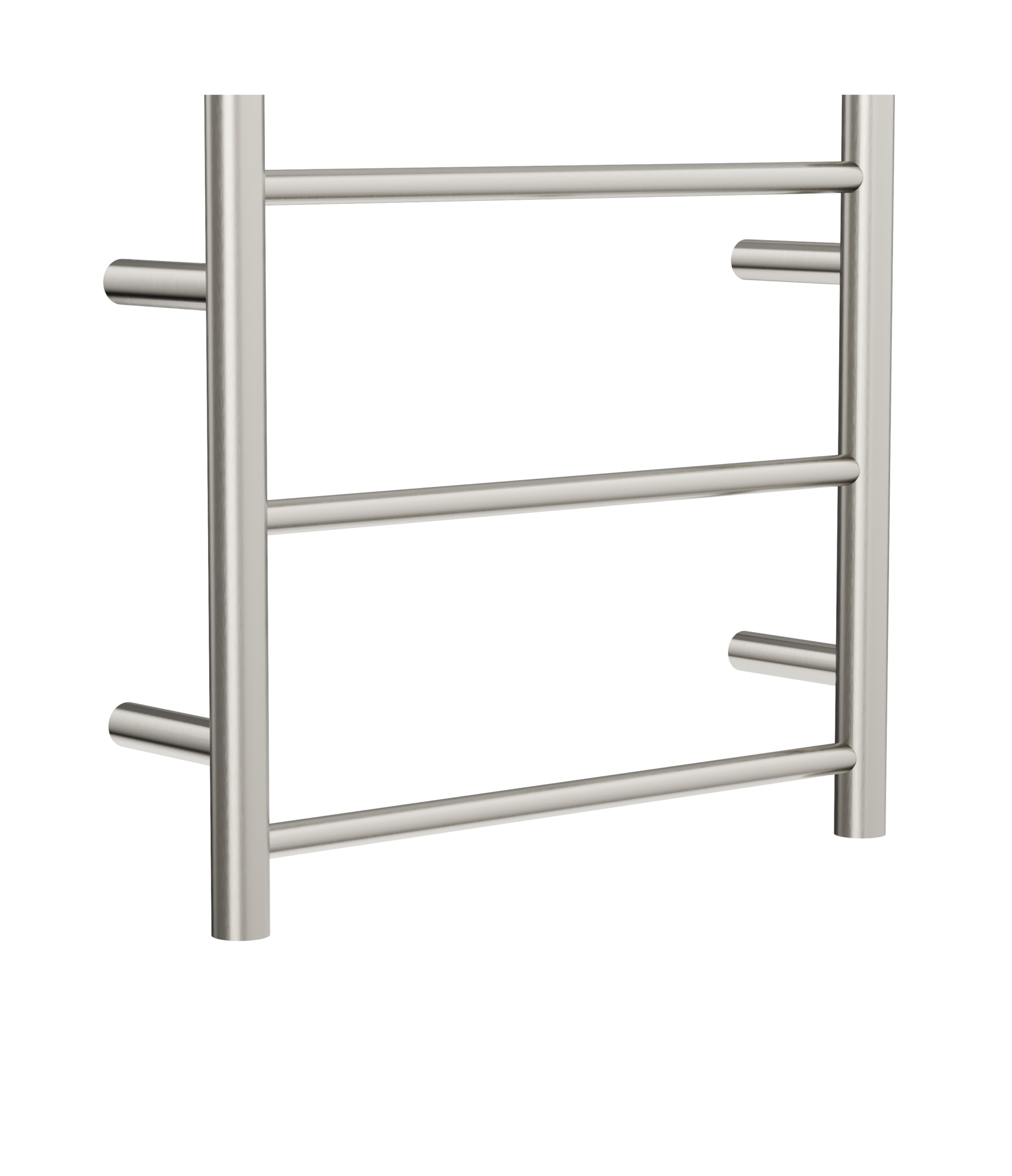 Avid 3 Bar Heated Towel Rail Brushed Nickel LINSOL