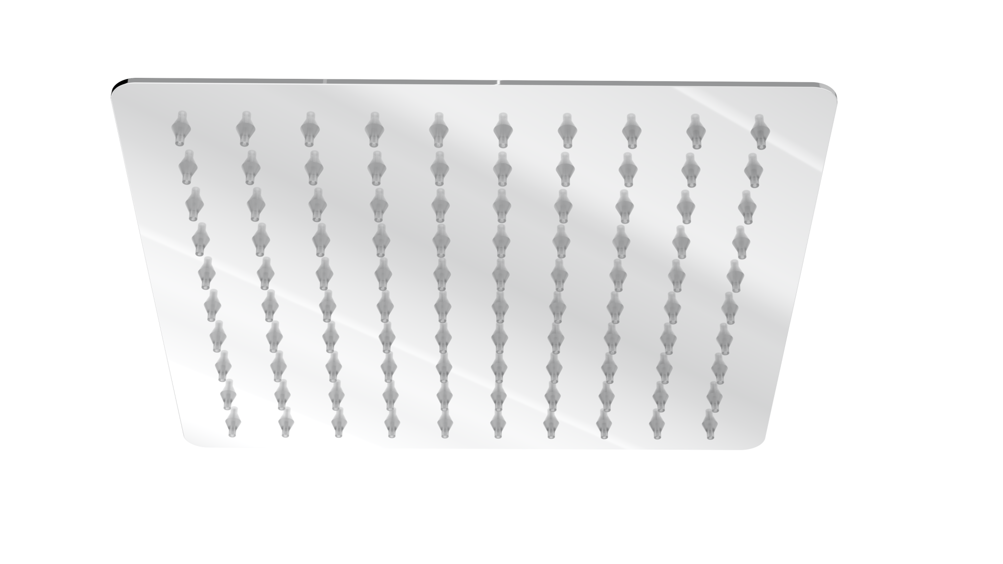 Ocean 200mm Square Shower Head Chrome LINSOL