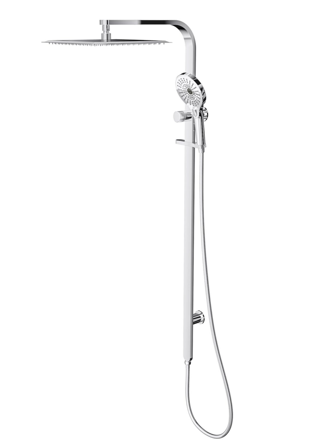 Oceanjet Shower Combination with 300mm Square Head – Chrome | LINSOL