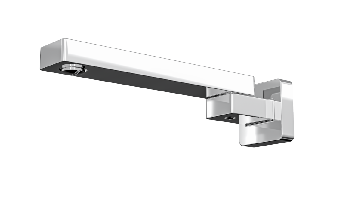 Quadra Swivel Wall Spout Chrome LINSOL