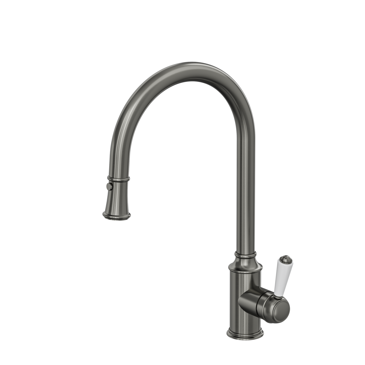Tommy S2 Pull Out Sink Mixer – Gunmetal | LINSOL