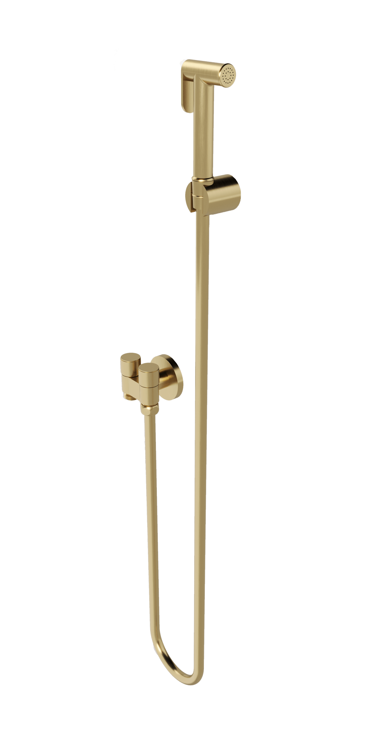 Zarah Dual Control Bidet/Douche Spray Brushed Brass LINSOL